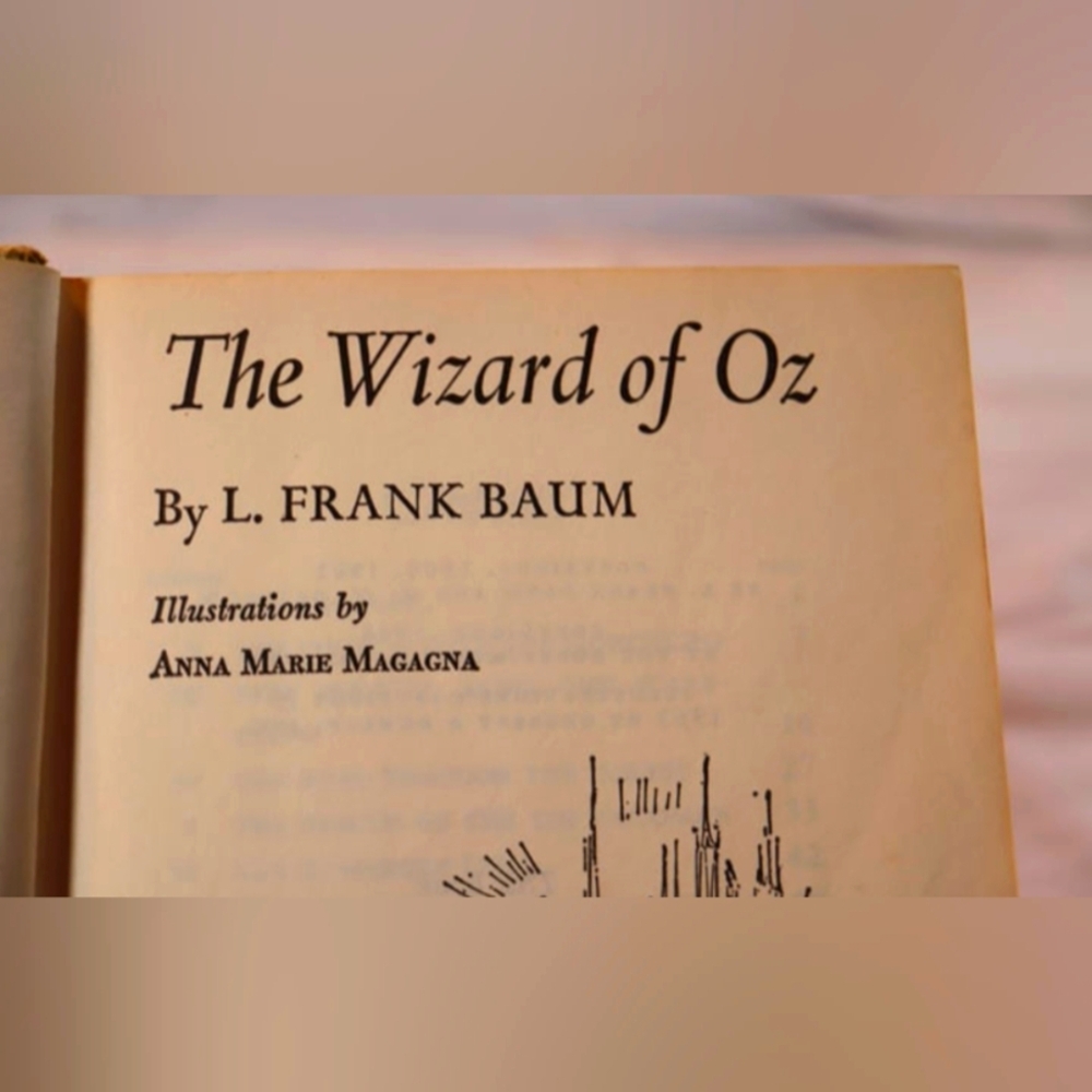Vintage 1963 2-in-1 The Wizard of Oz & The Jungle Book Kids Companion Li… - Picture 9 of 12